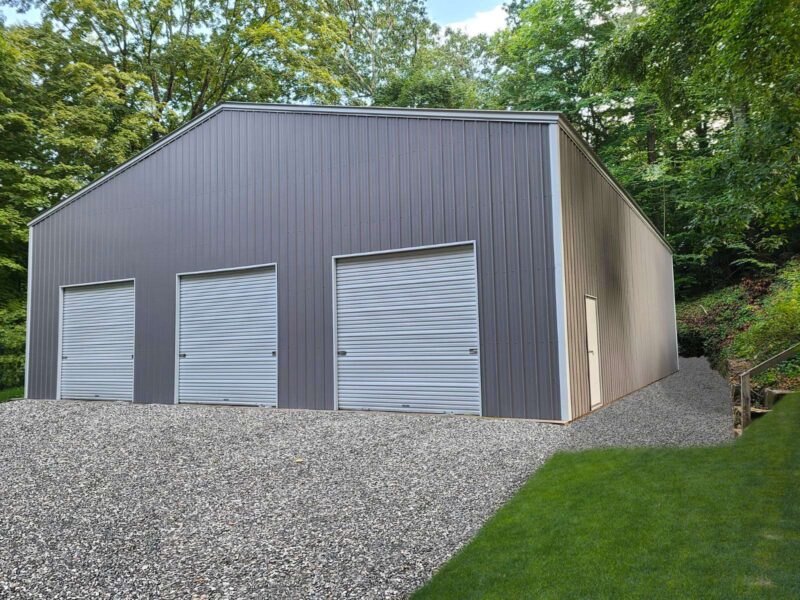 50x60x16 Pgray White Vert Garage