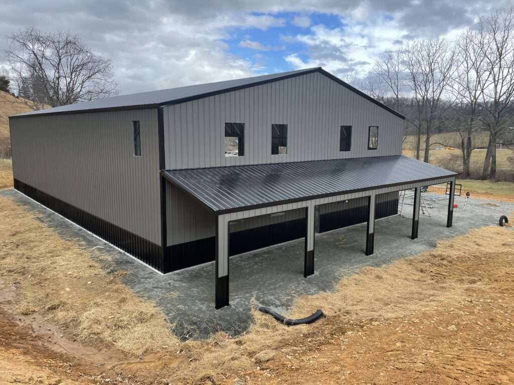 50’x100’x20’ Custom Commercial Metal Building - Prestige Steel Structures