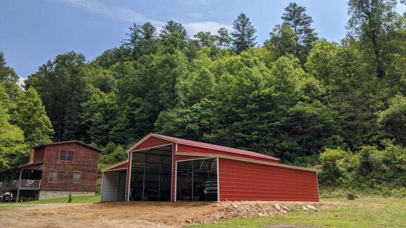 44’x40’x14’ Carolina Metal Barn - Image 2