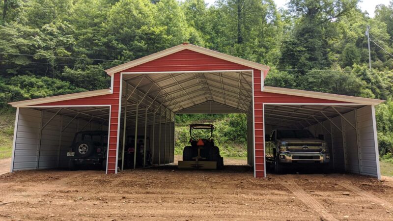 44’x40’x14’ Carolina Metal Barn