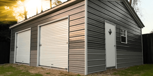24x25x9 Storage Metal Building