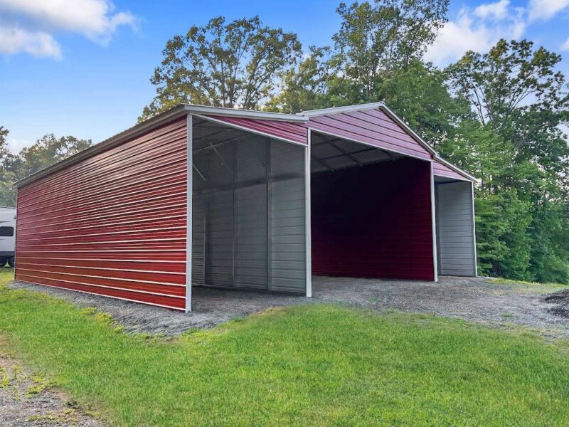 44’x46’x15’ Metal Carolina Barn