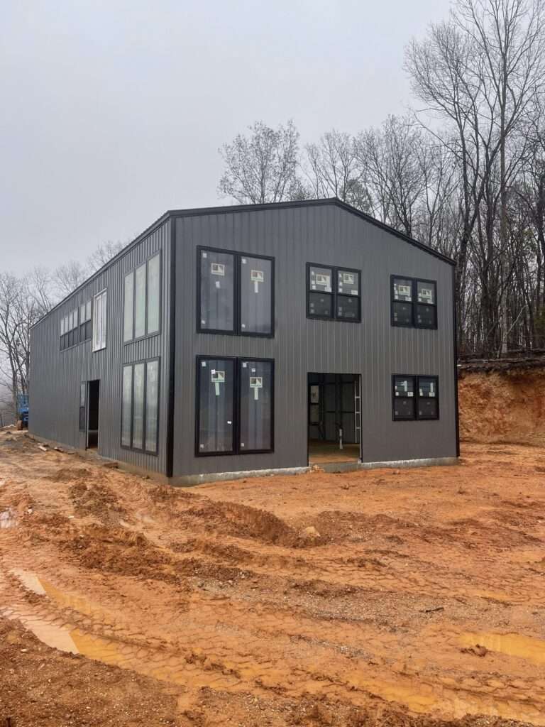 32x80x20 Custom Metal Building - Prestige Steel Structures