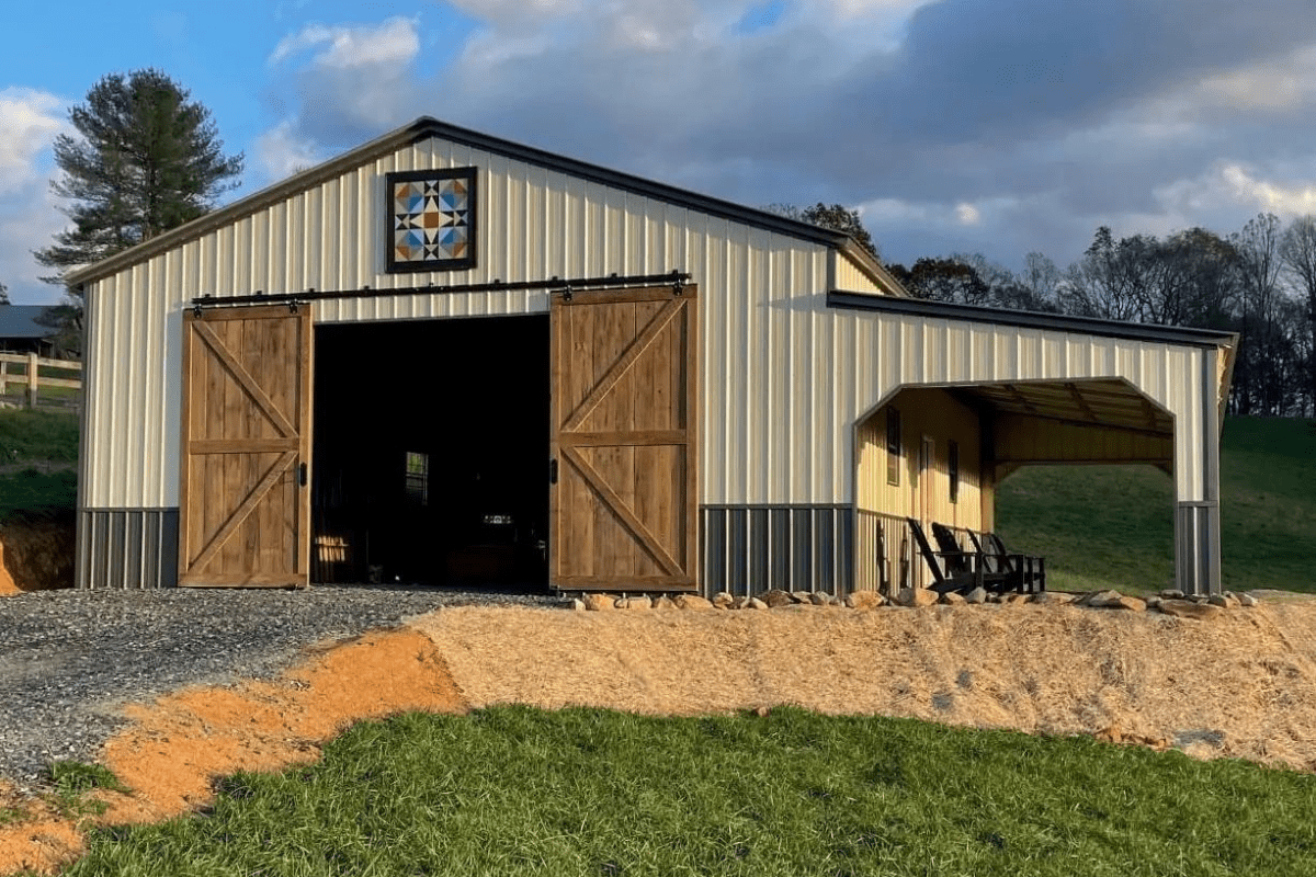  Custom Metal Garage 