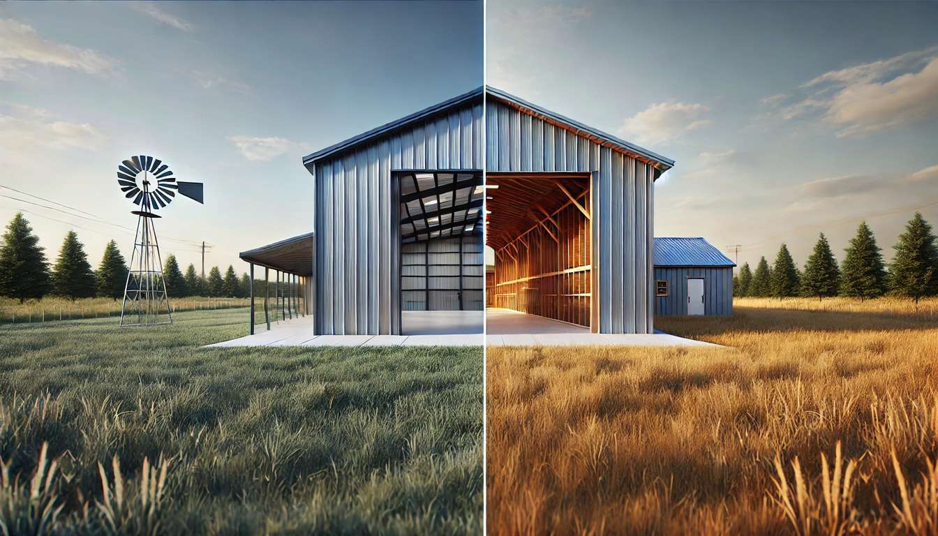 Metal Building Vs Pole Barn: A Detailed Comparison