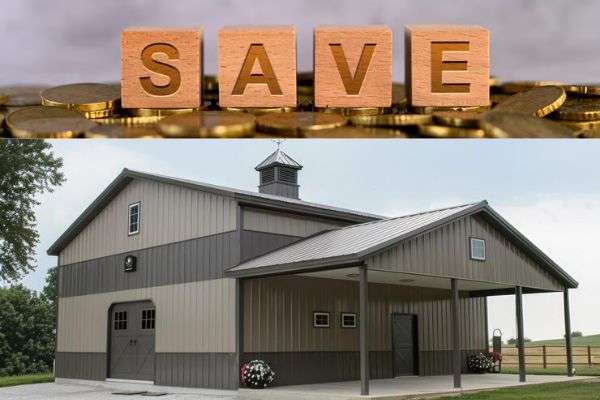 Barndominiums are cheaper than a traditional house