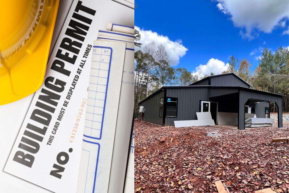 Required permits for building a barndominium