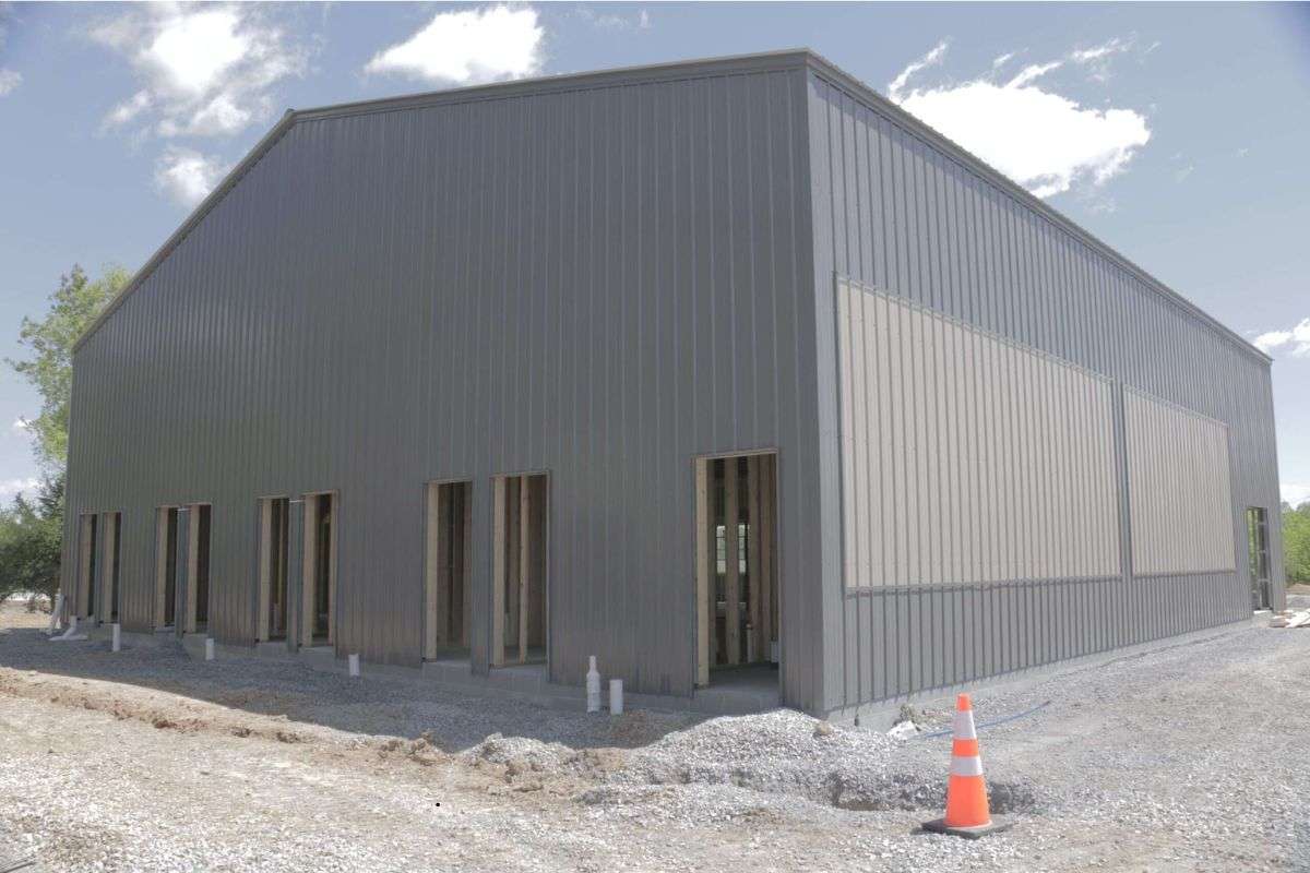 Customize metal building for storage purpose