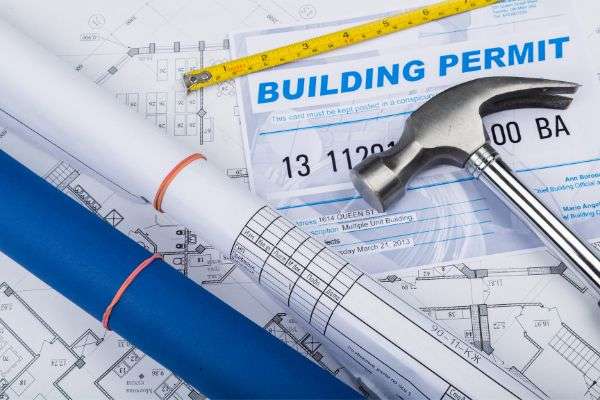 Most metal building projects requires building permits