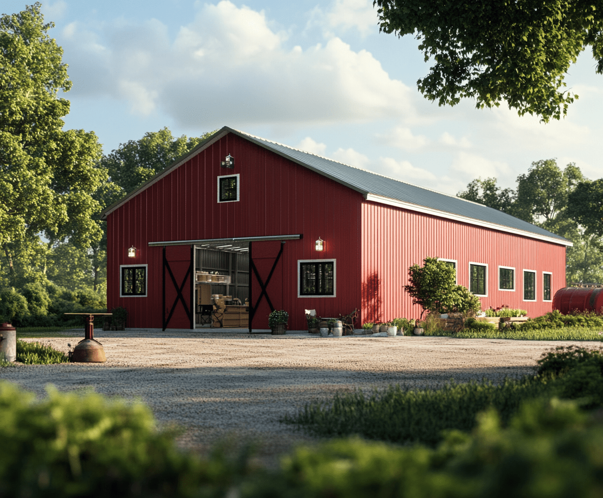 Barndominium Foundation and Frame