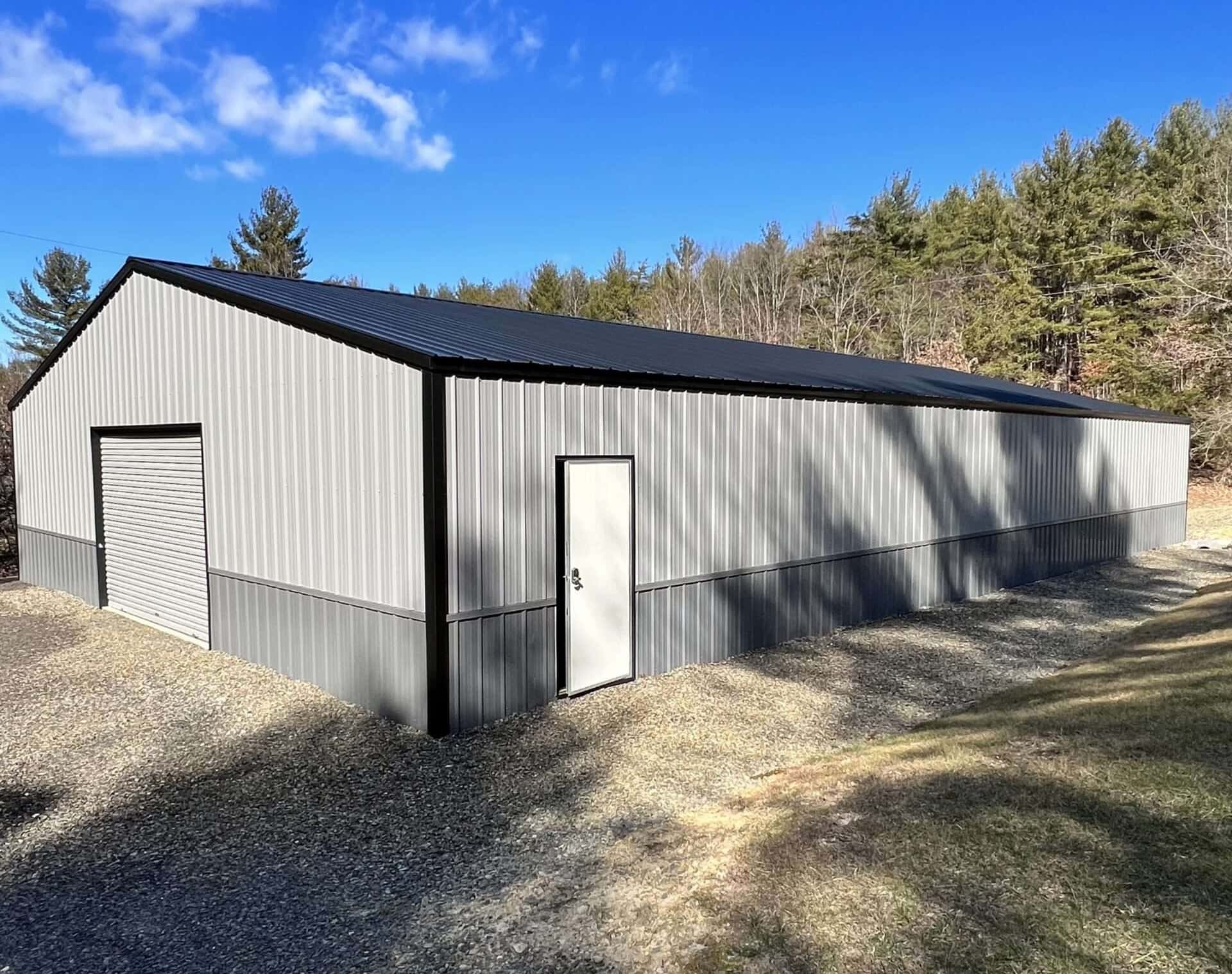 Pre-Engineered Steel Building used as storage